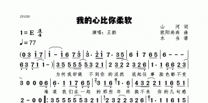 我的心比你柔软