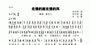 无情的雨无情的风