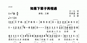 如果下辈子再相遇