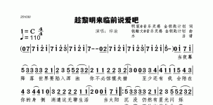 趁黎明来临前说爱吧