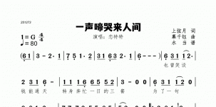 一声啼哭来人间