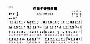 你是冬雪我是雨