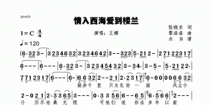 情入西海爱到楼兰