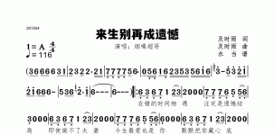 来生别再成遗憾