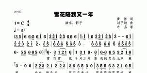 雪花陪我又一年