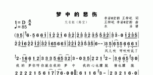 梦中的悲伤 无名姐 路宝