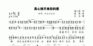 真心换不来你的爱