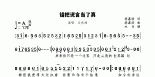 错把谎言当了真