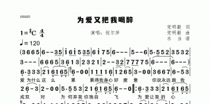 为爱又把我灌醉