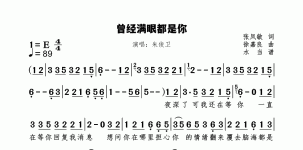 曾经满眼都是你