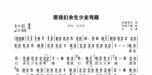 愿我们余生少走弯路