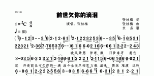 前世欠你的滴泪
