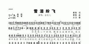 雪泪纷飞